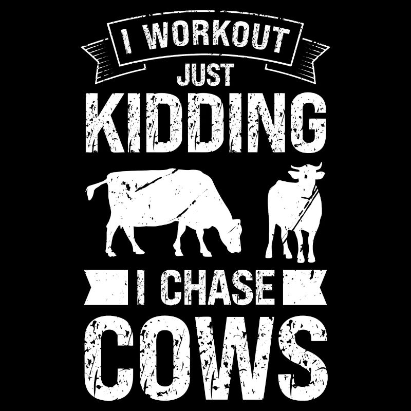 Je ne fais que faire de l’exercice, je chasse les vaches