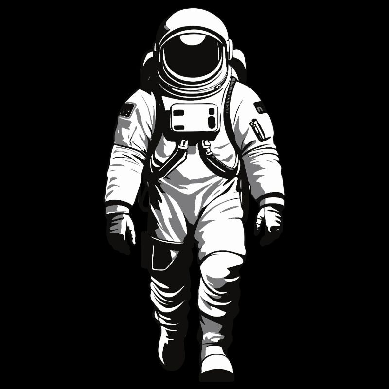 Astronaut - Beruf Design Sticker