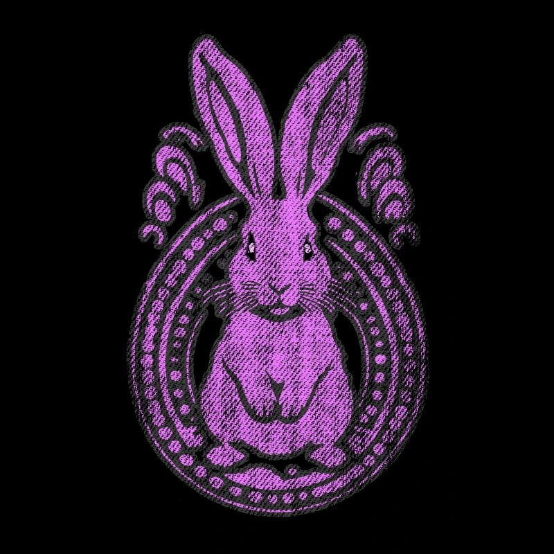 Lapin de Pâques utilisé Cadre Look robuste