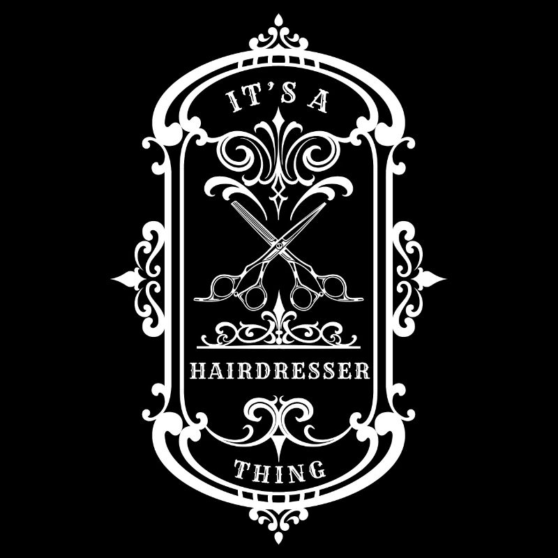 Friseur-Zitat Ein Friseur-Ding