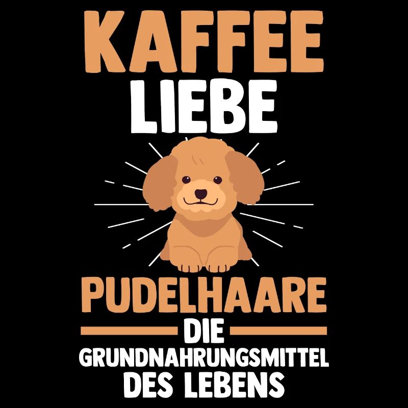 Hund Kaffee Pudel