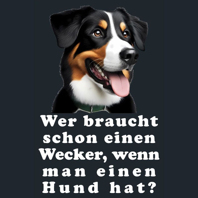 Wer braucht schon einen Wecker, wenn man einen Hun