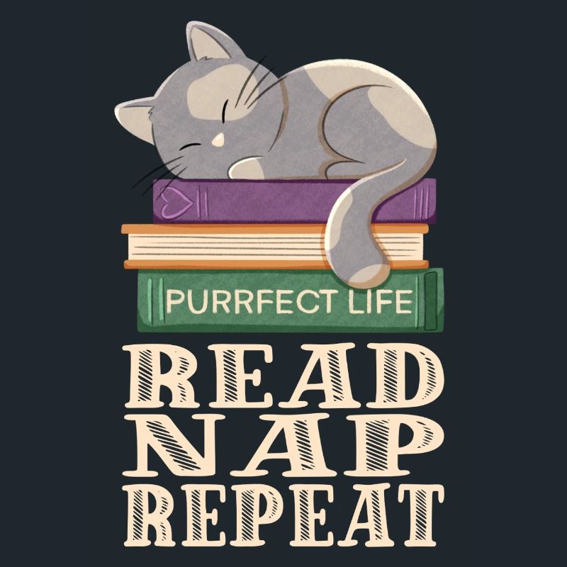 Reading, sleeping, repeating and cats