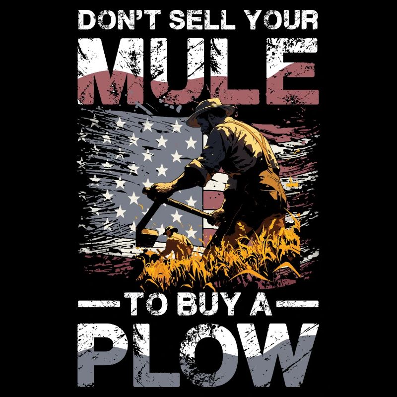 Don't sell your mule for a plow