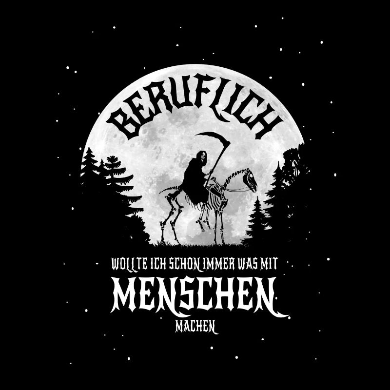 Beruflich was mit Menschen machen - Sensemann