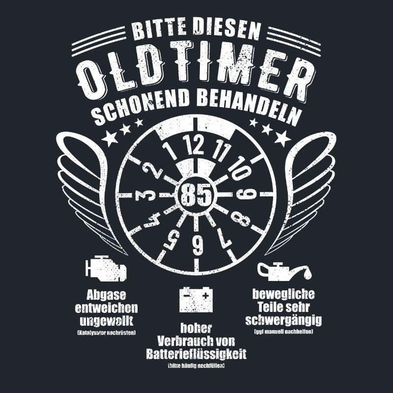Oldtimer schonend behandeln - 85. Geburtstag