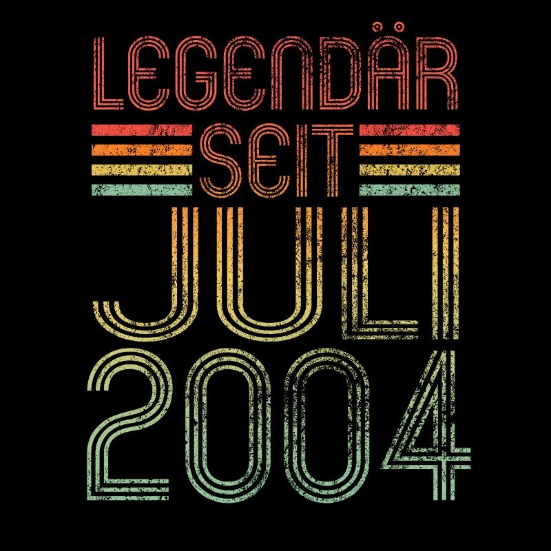 Legendär seit Juli 2004, Retro, Geburtstag
