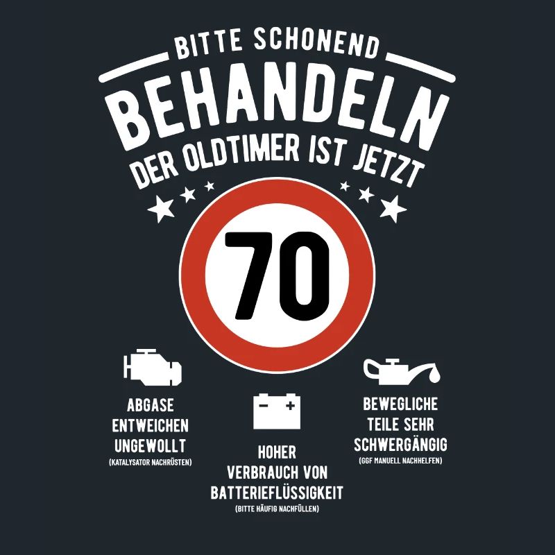 Oldtimer schonend behandeln - 70. Geburtstag