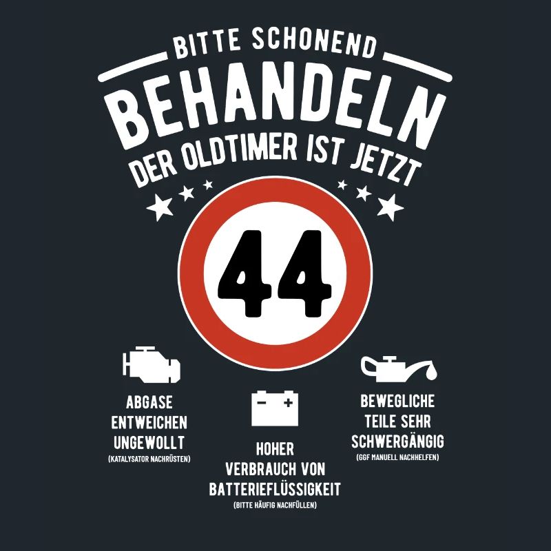 Oldtimer schonend behandeln - 44. Geburtstag