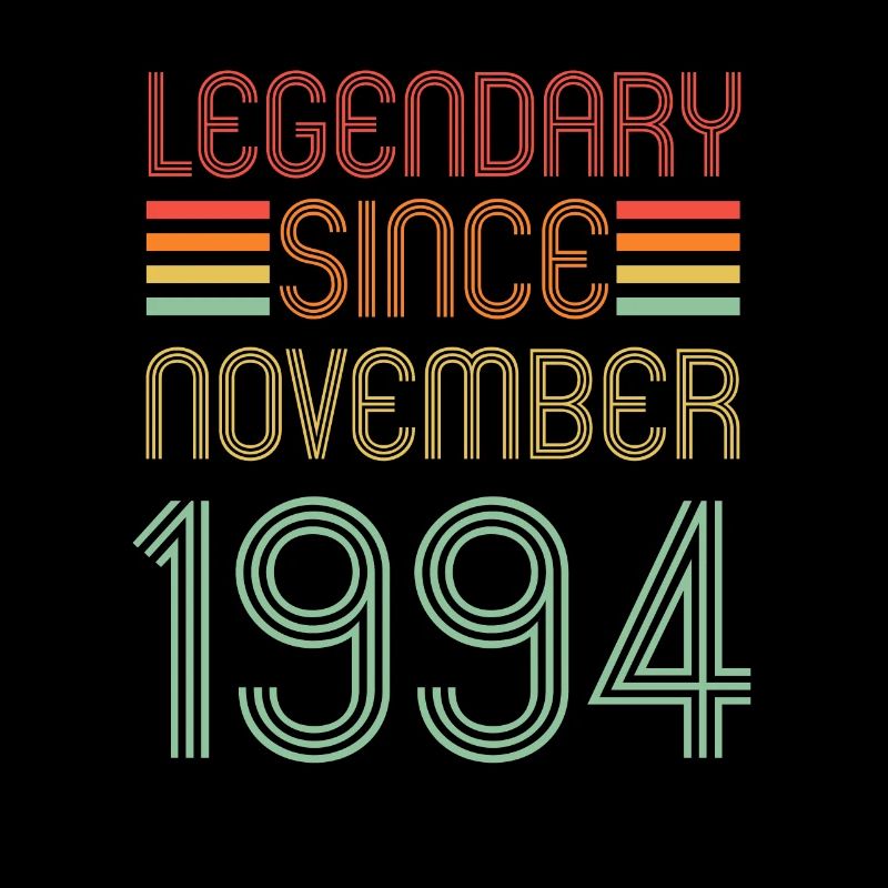 Legendary since November 1994, Retro, Birthday