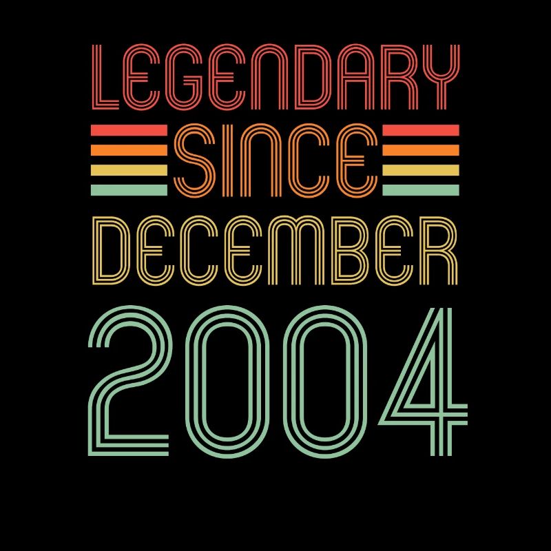 Legendär seit Dezember 2004, Retro, Geburtstag