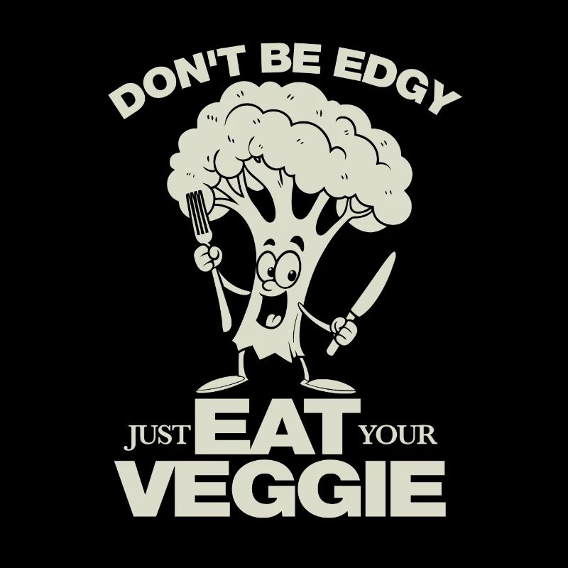 Ne soyez pas énervé, mangez simplement votre Veggie - végétalien
