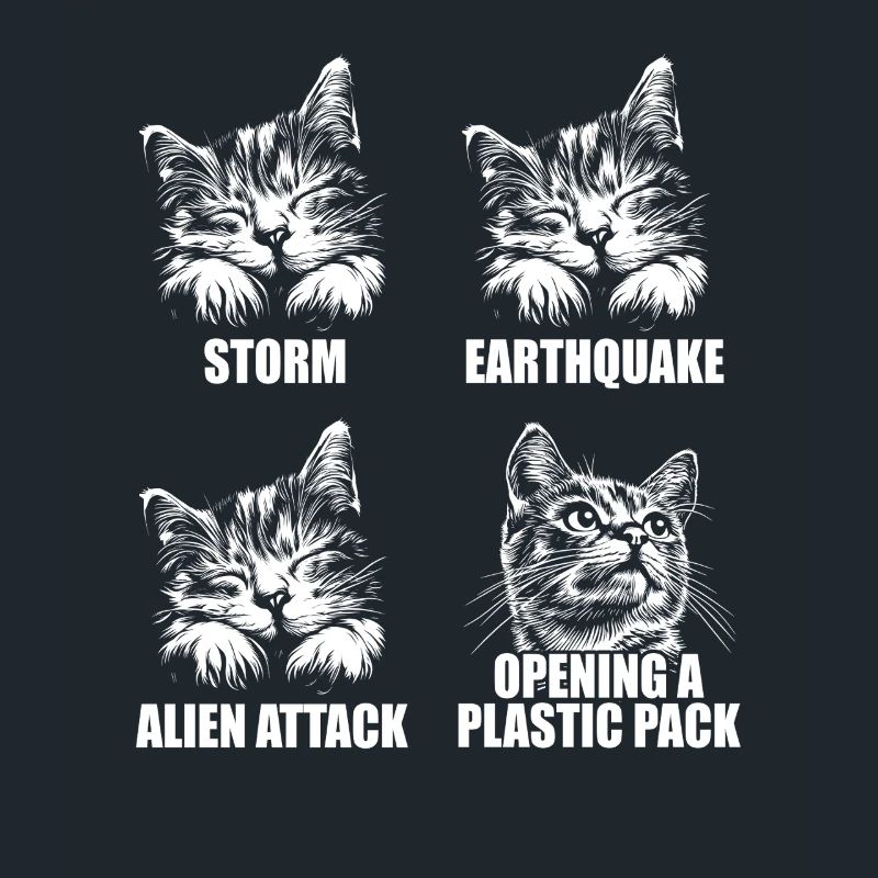 Cat - selective perception - saying