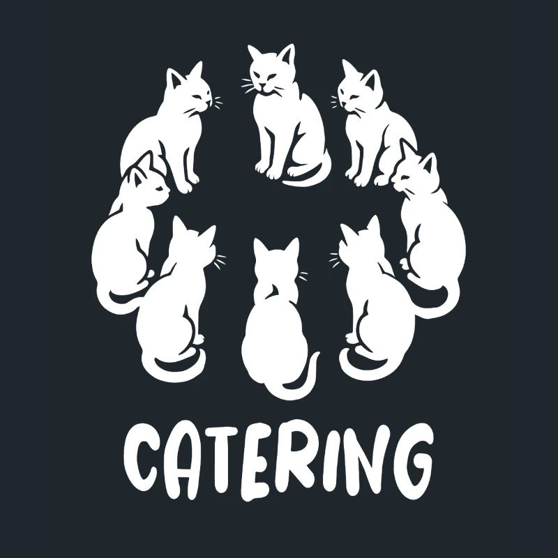 Anneau de chat - Jeu de mots traiteur avec chat