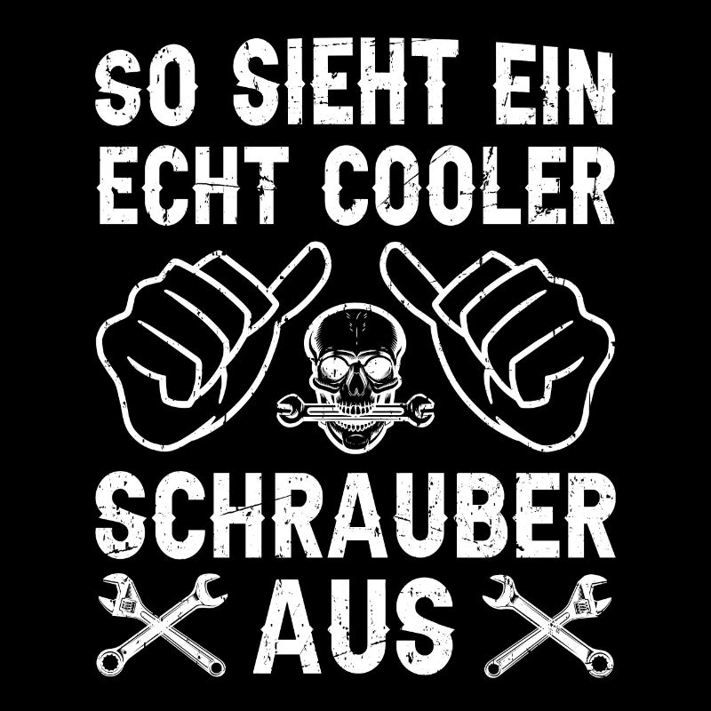 Cooler Schrauber Mechaniker Automechaniker Autos