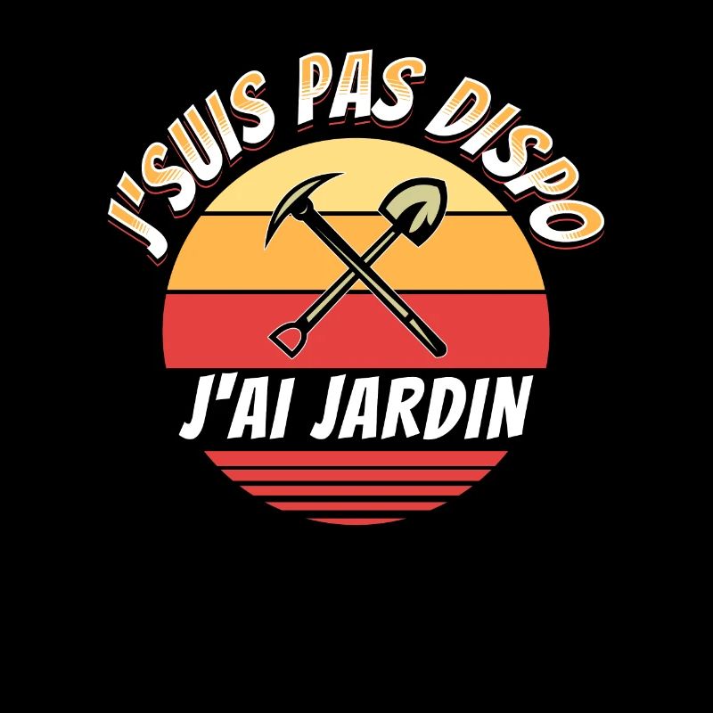 Jardin idée cadeau pour Jardinier Potager Citation