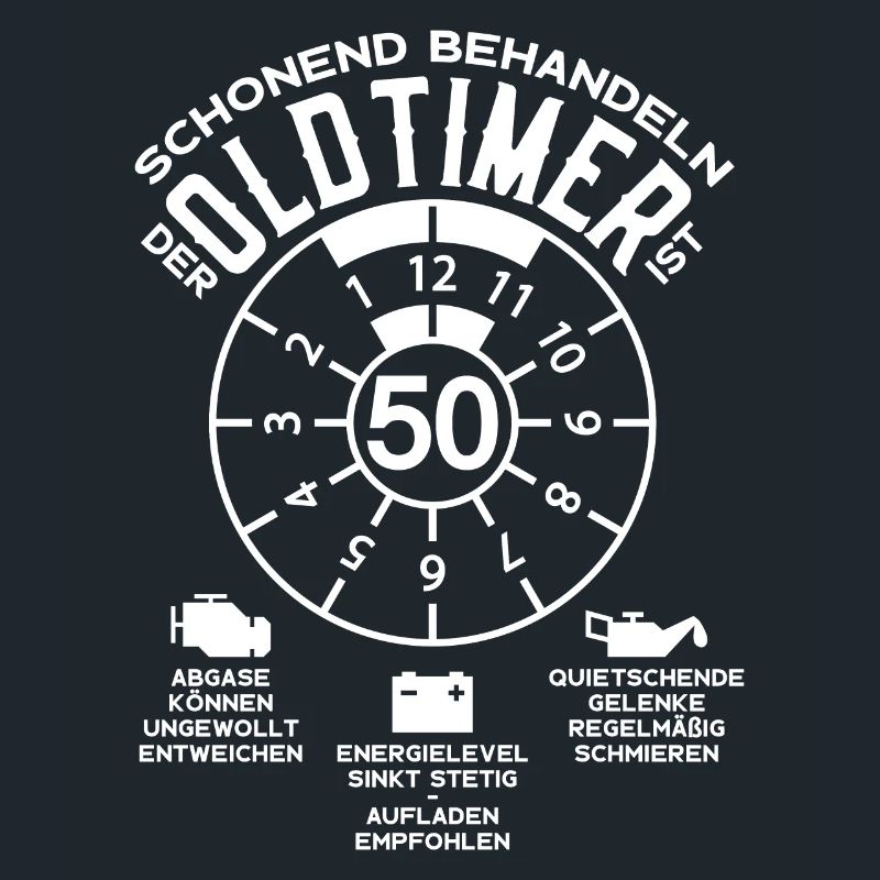SCHONEND BEHANDELN 50. GEBURTSTAG 1973 OLDTIMER