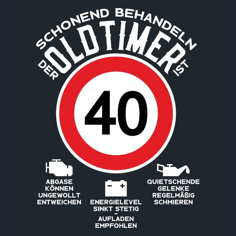 SCHONEND BEHANDELN 40. GEBURTSTAG OLDTIMER