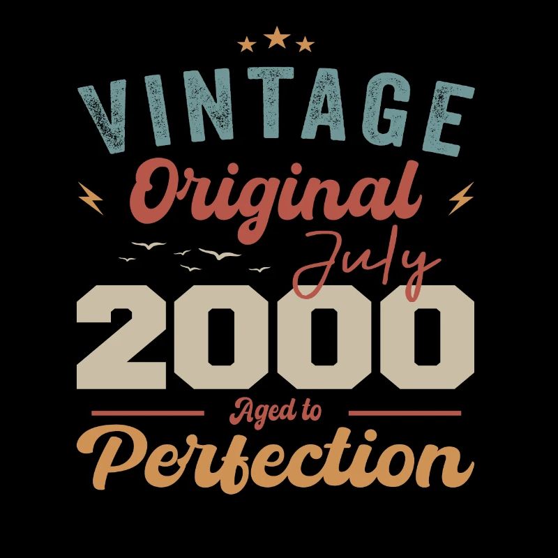 Juillet 2000 Anniversaire Juillet 2000 Original 2000 Juillet