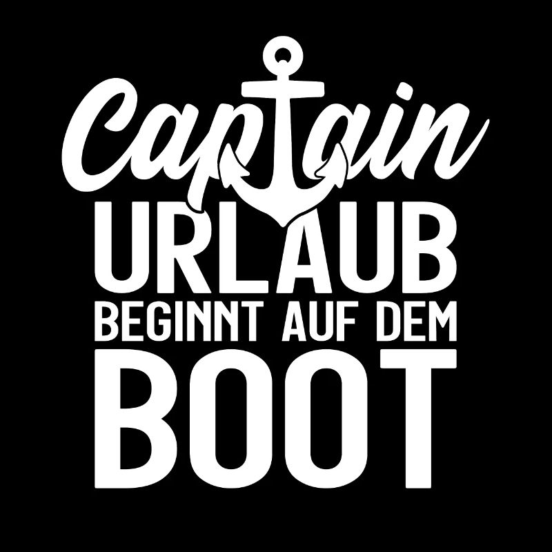 CAPTAIN URLAUB BEGINNT AUF DEM BOOT KAPITÄN