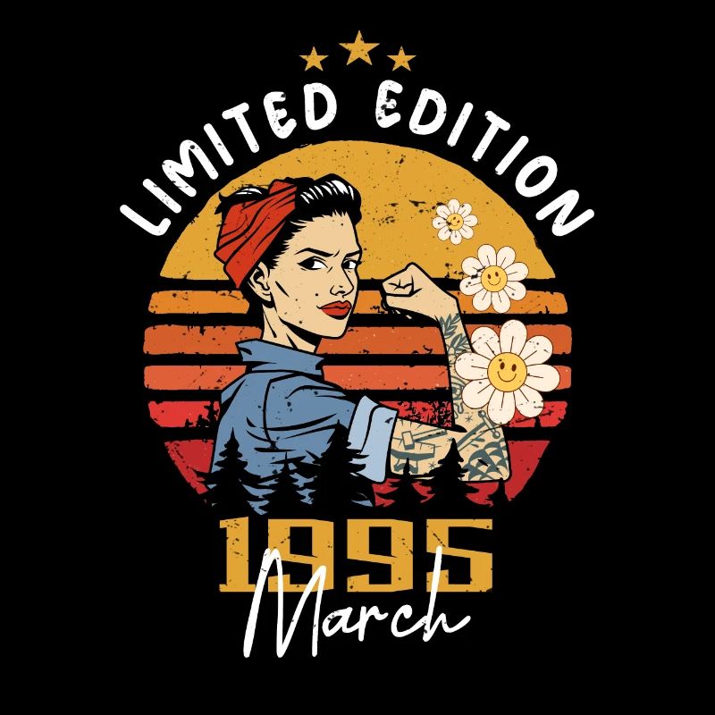 Femmes nées en mars 1995 Anniversaire 1995