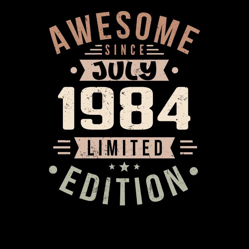 Juli 1984 Geburtstag Juli 1984 Geburtstagsgeschenk
