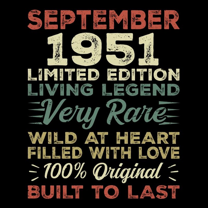 Anniversaire Septembre 1951 Edition Limitée Original