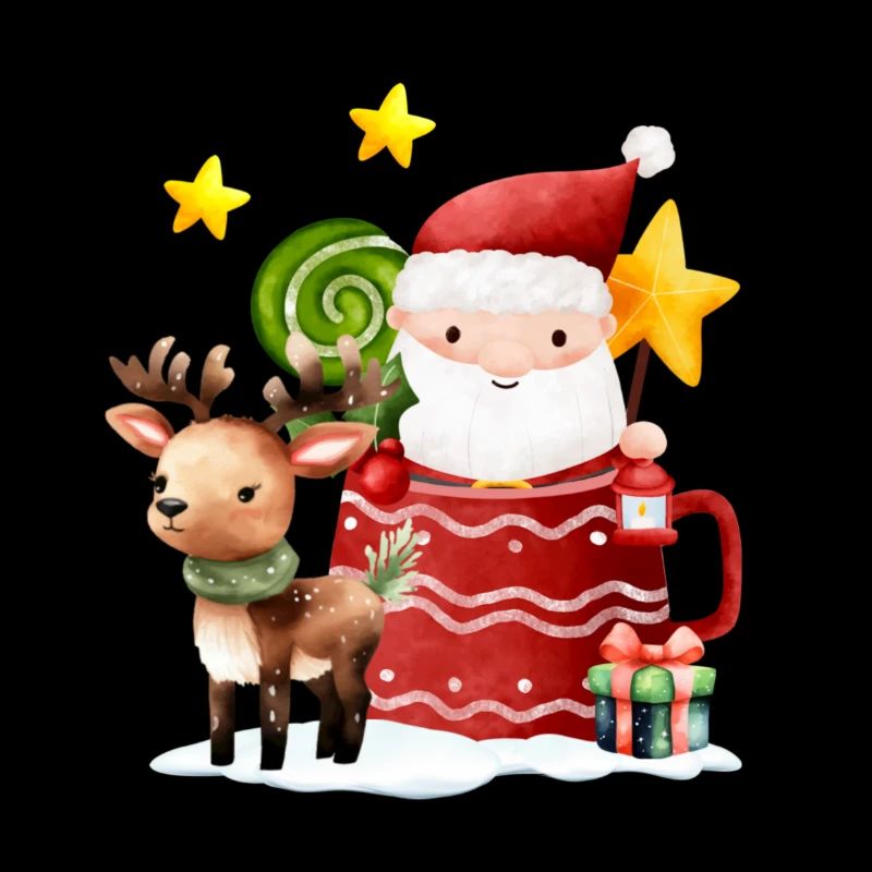 Gnome Hans with reindeer
