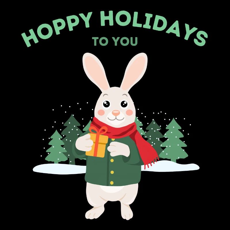 Vacances houblonnées à vous - Lapin de Noël