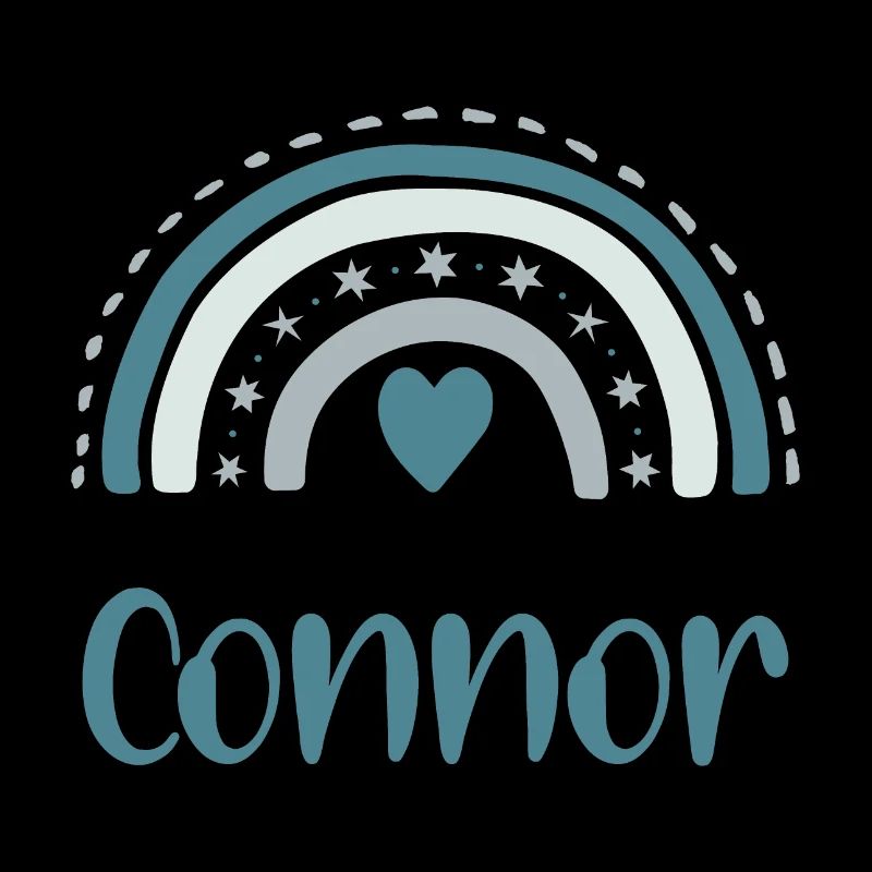 Connor Name Rainbow