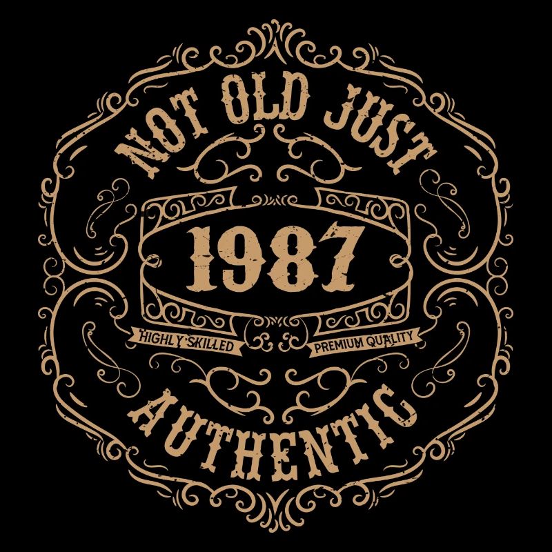 1987 Classic 1987 Retro 1987 Geburtstagsgeschenk