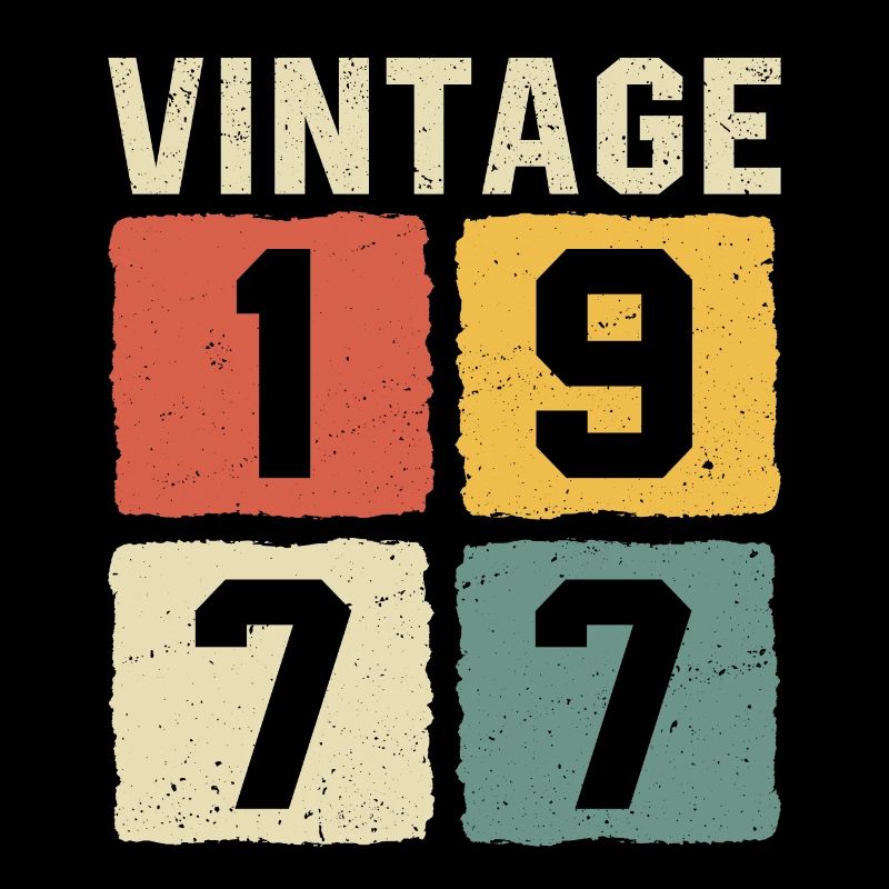 Millésime 1977 Né en 1977