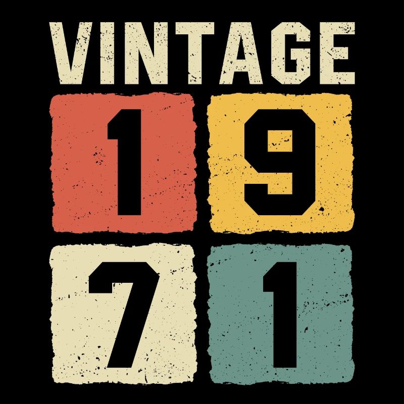 Millésime 1971 Né en 1971