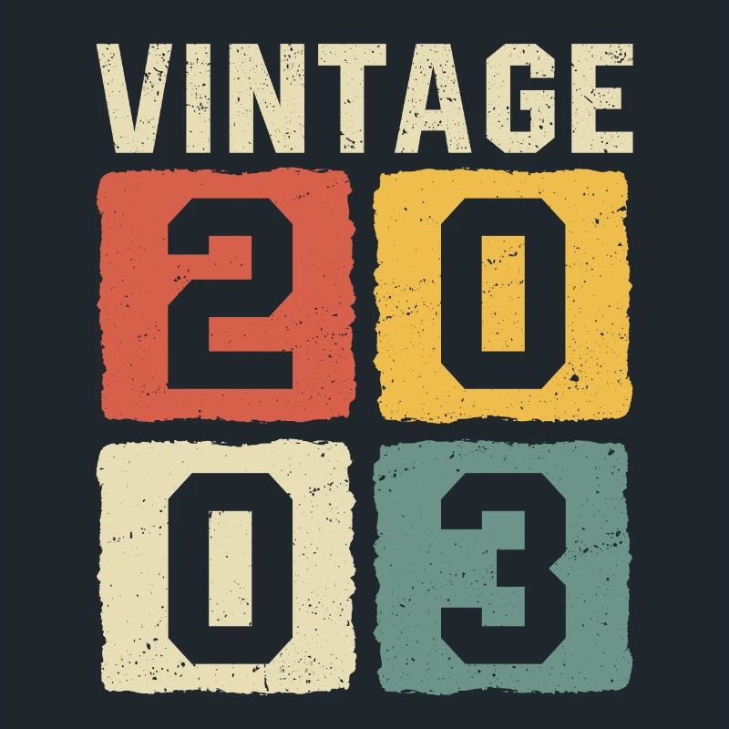 Millésime 2003 Né en 2003