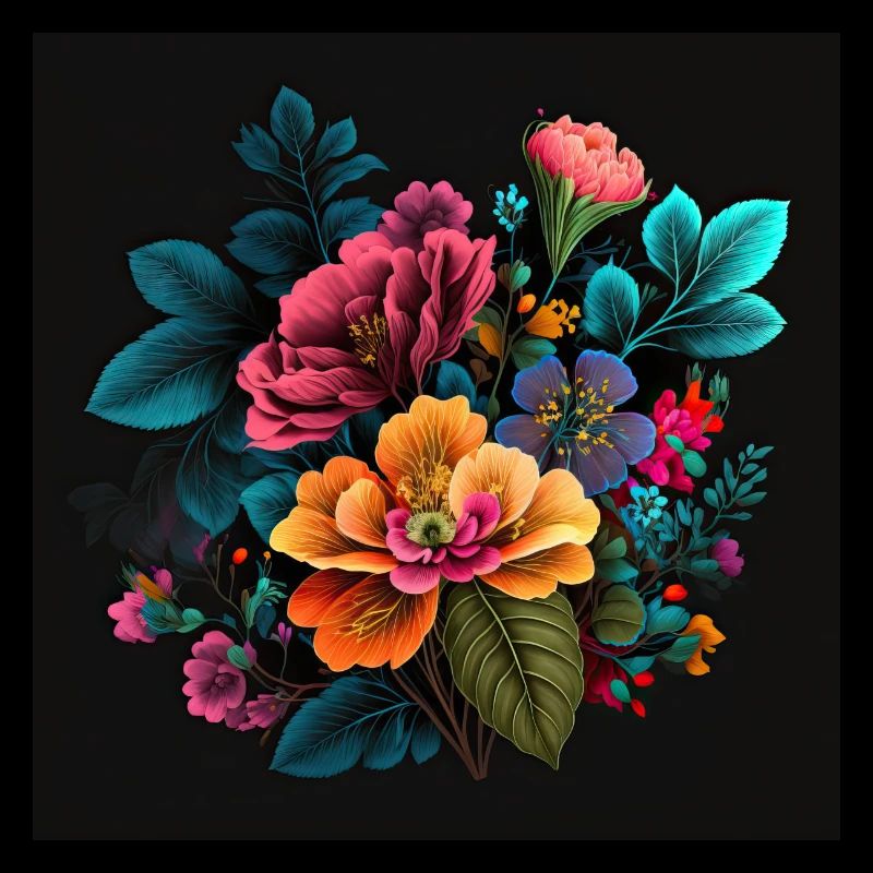 Botanicals Flower Pattern