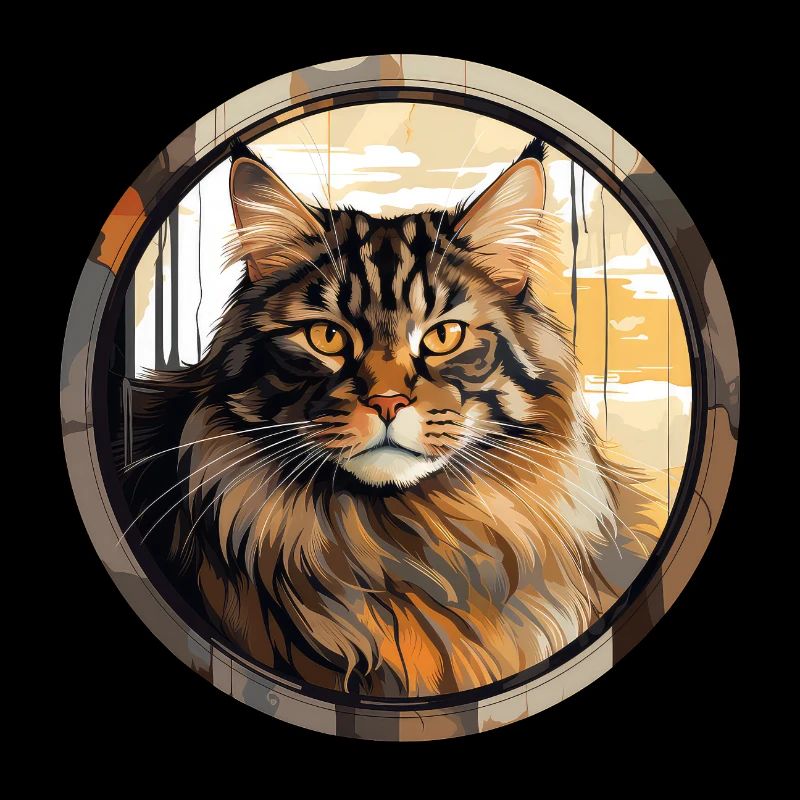 Maine Coon Katze