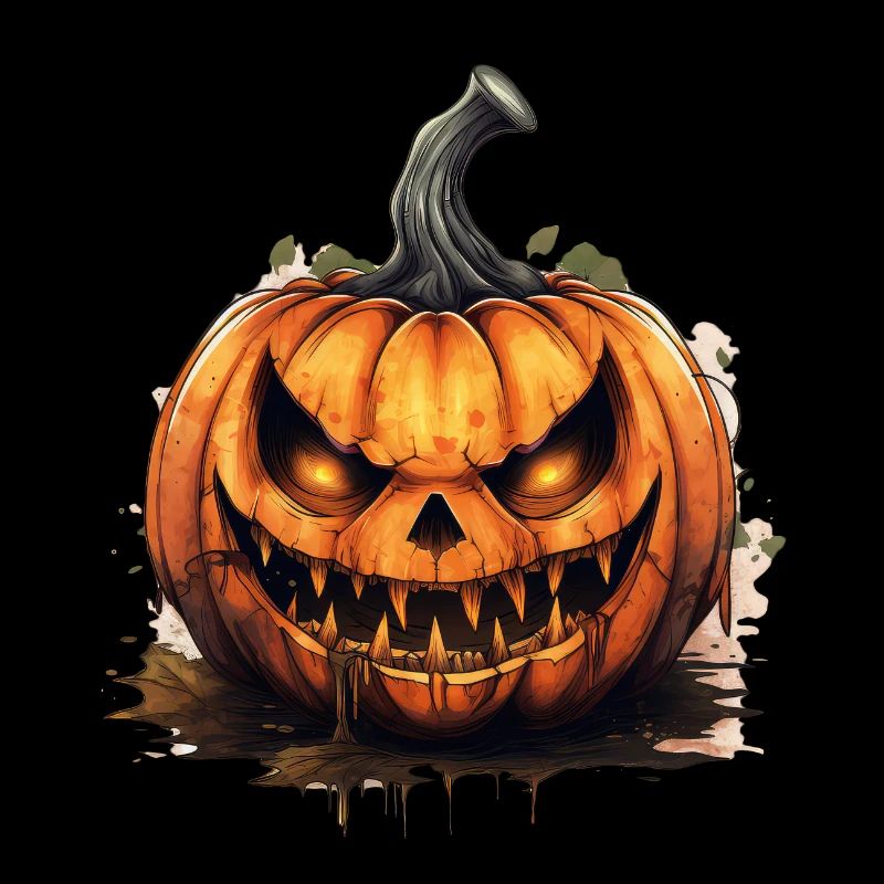Halloween Creepy Pumpkin