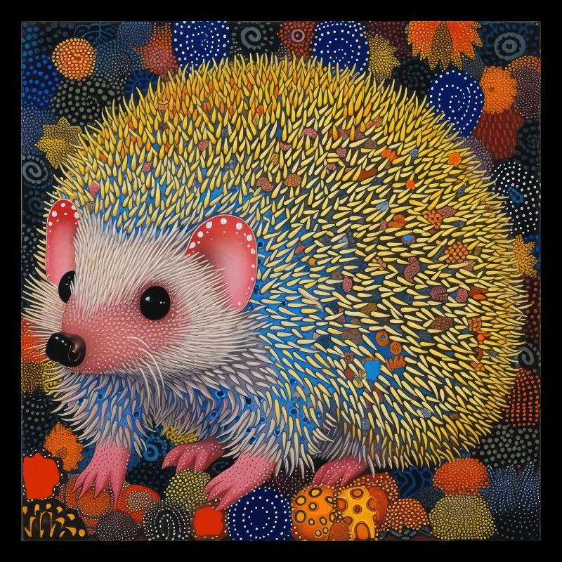 igel, bunt, tier, geschenk, geschenkidee