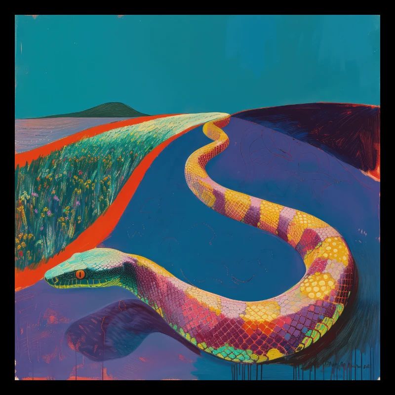 schlange, bunt, tier, geschenk, geschenkidee