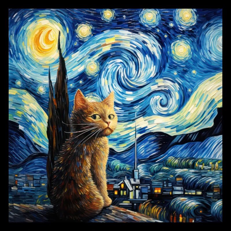 Chat, Motif De Chat