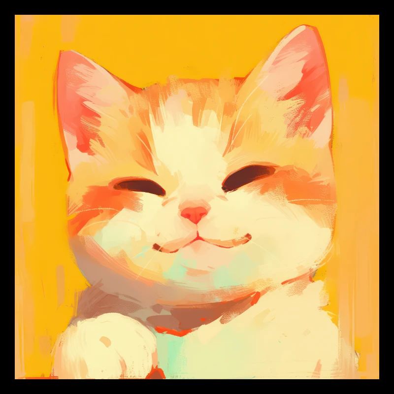 Chat, Motif De Chat