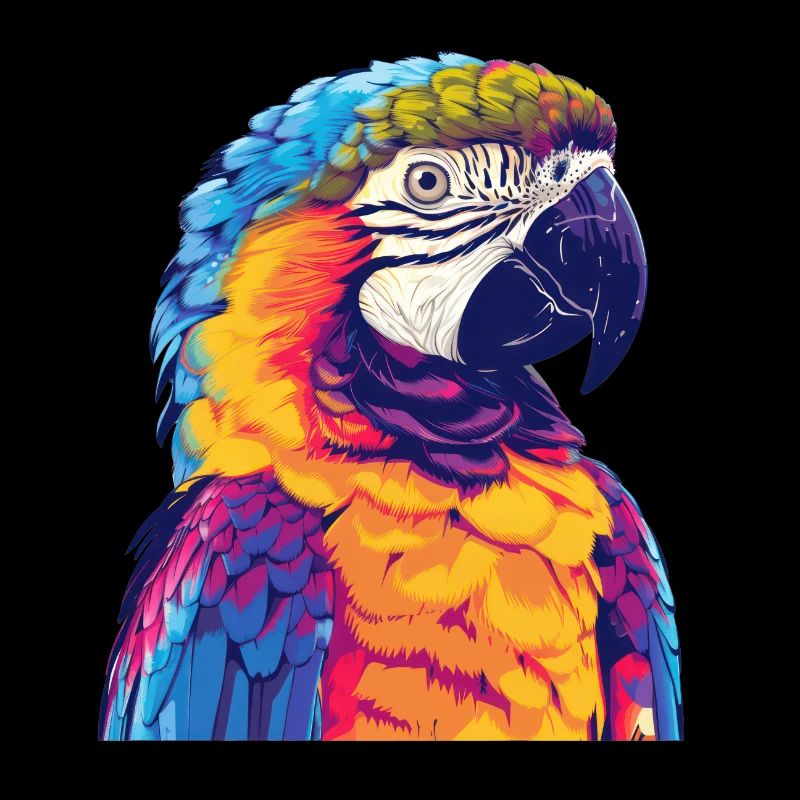 Papagei, vogel, tropisch, Sommer, geschenk