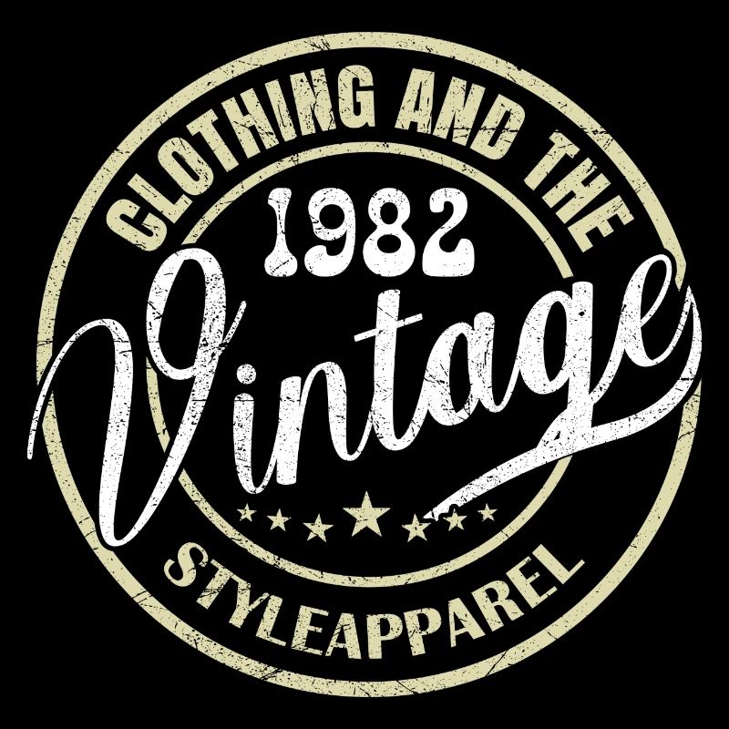 Vintage 1982 Retro 1982 Birthday Gift 1982