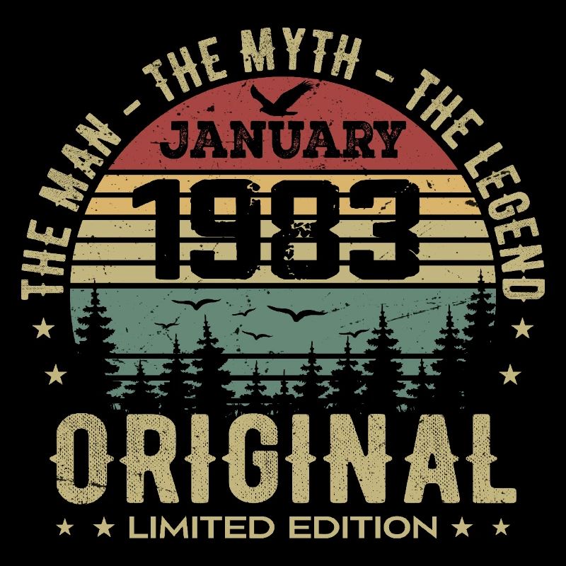 Cadeau D'anniversaire 42 ans, Nées En Janvier 1983