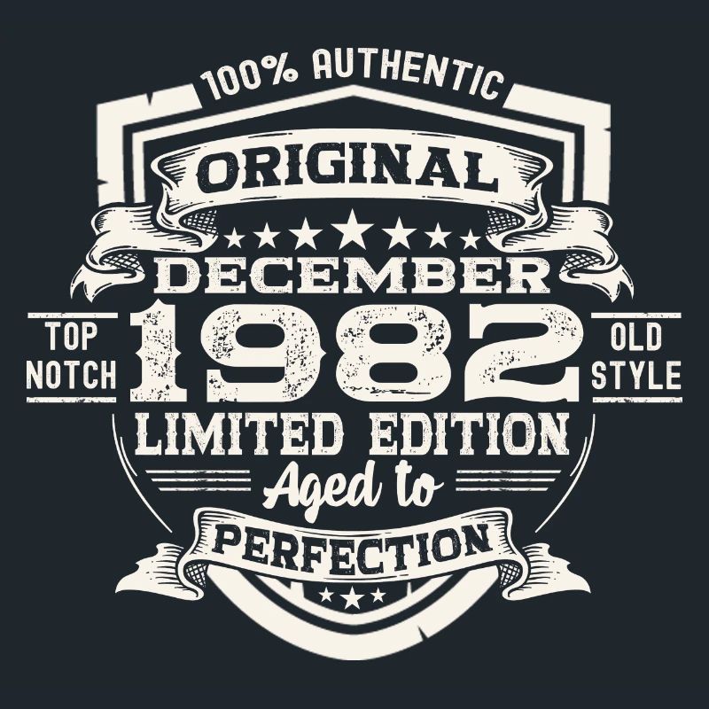 Original December 1982 40th birthday gift