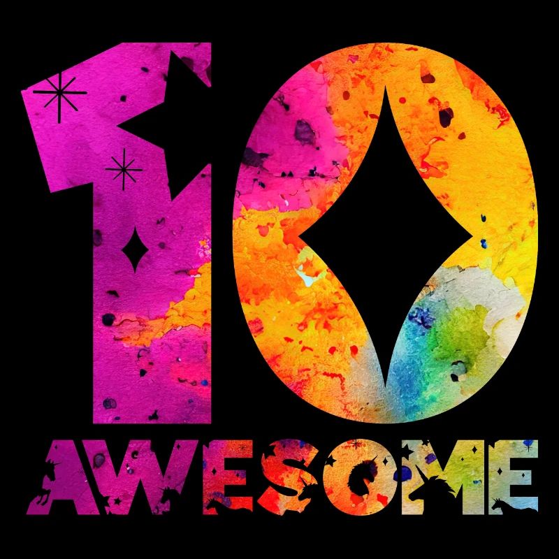GÉNIAL 10ÈME ANNIVERSAIRE LICORNE 10 ANS