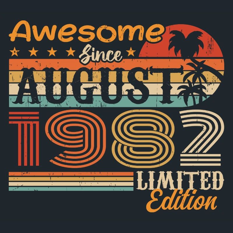 1982 Août Idée cadeau Août 1982