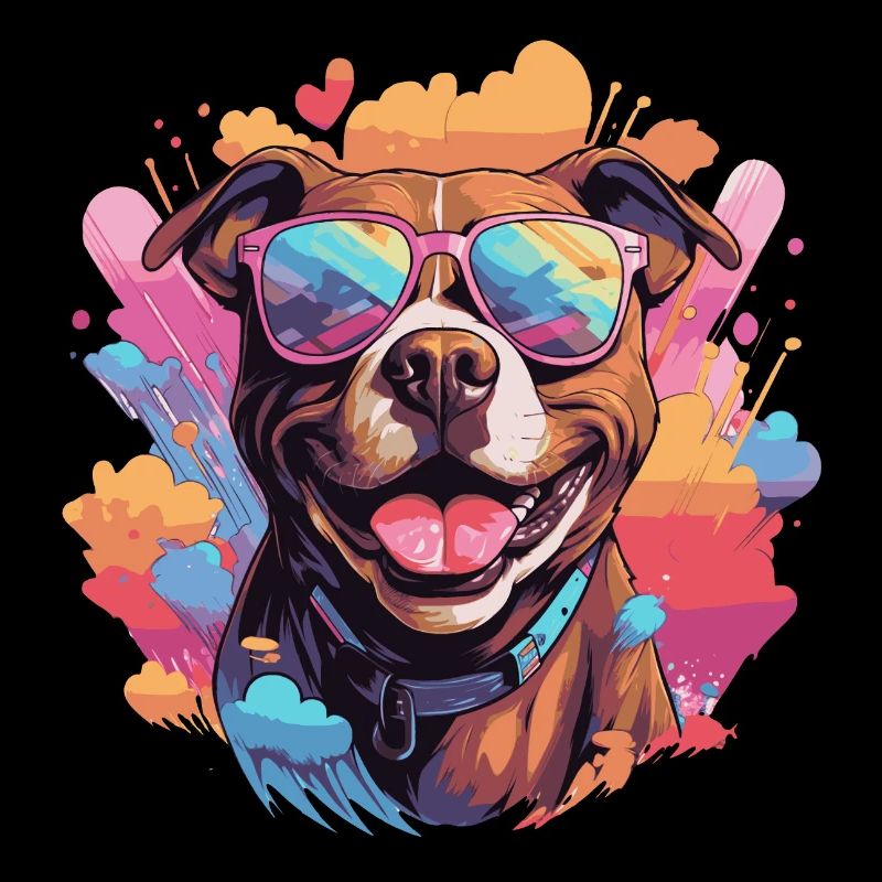 Chien heureux 4