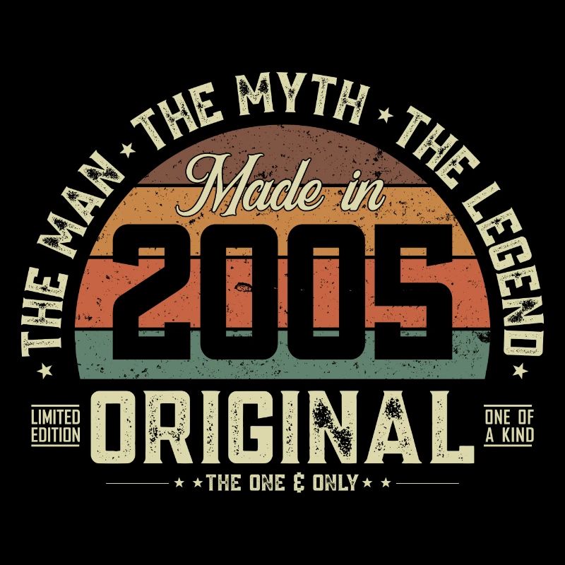2005 Vintage Born Man Myth Legend
