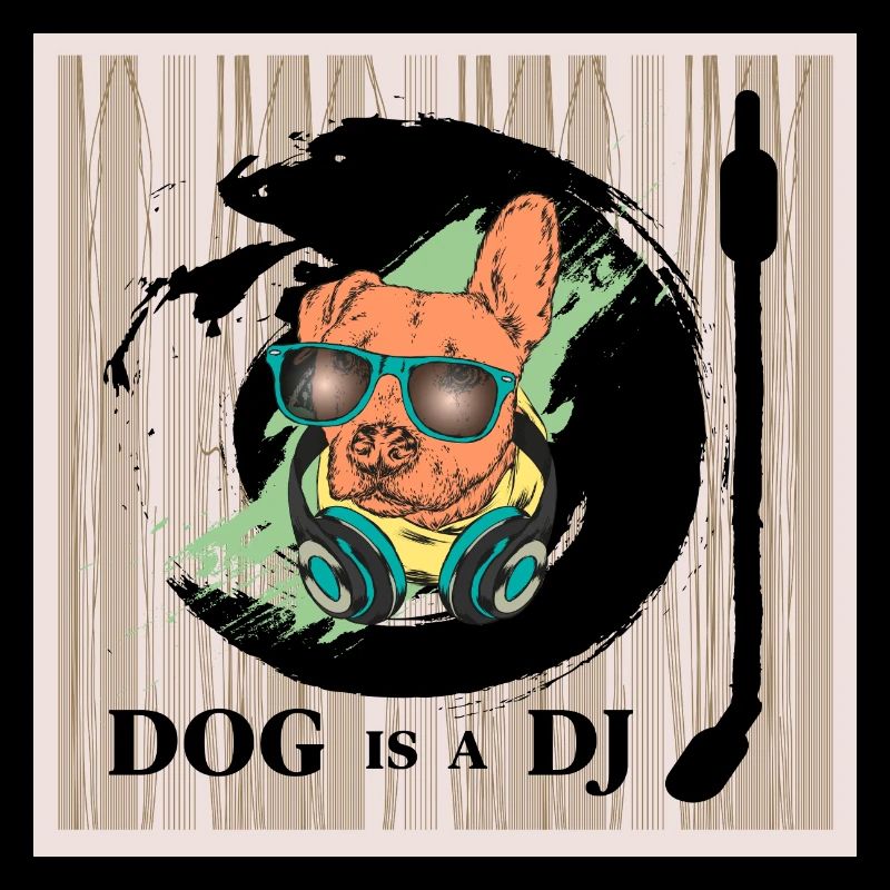 dog is a dj